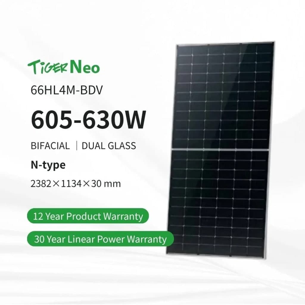 JINKO Tiger Neo 66HL4M-BDV 605-630W
