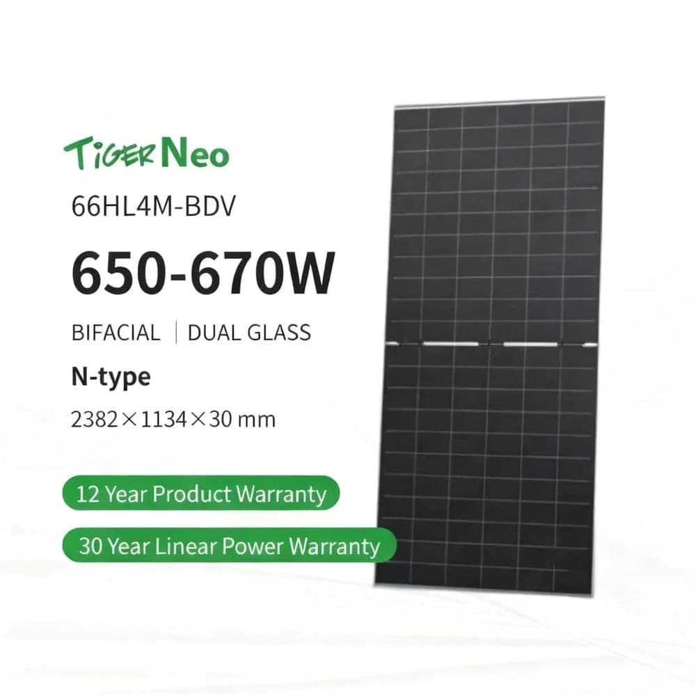 JINKO Tiger Neo 66HL4M-BDV 650-670W